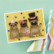 Spellbinders Dies - Party Puggies